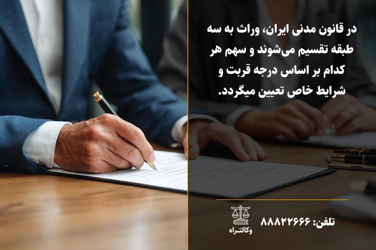 وراث چه کسانی هستند و چگونه ارث میبرند